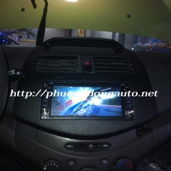 Phương đông Auto DVD Chevrolet Spark độ - KM Camera CCD siêu nét